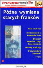 Trzymanie gotówki frankowej